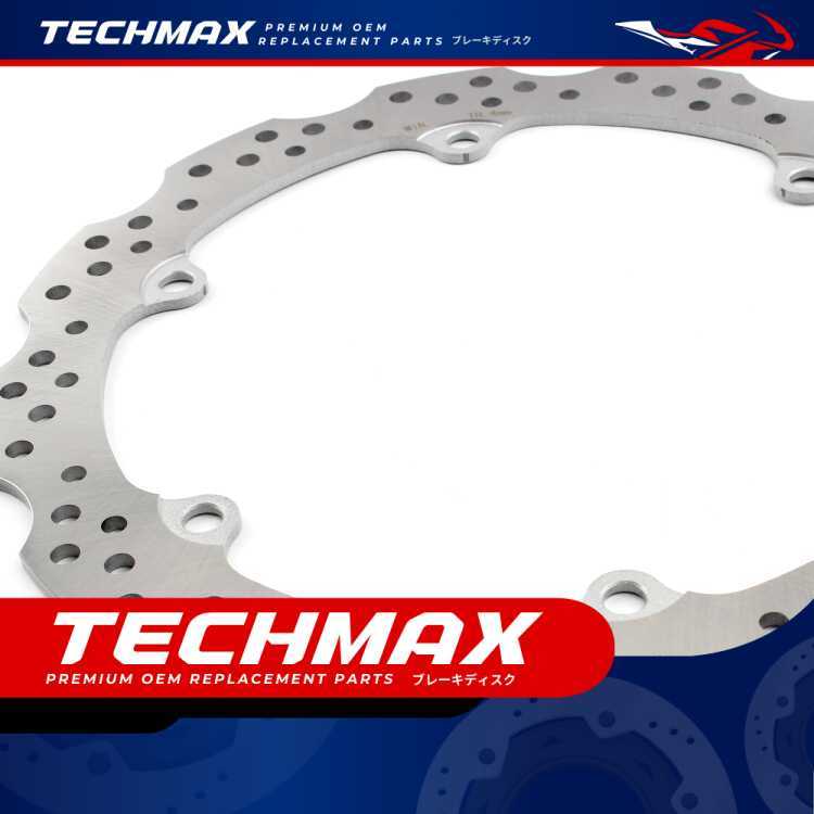 Techmax Brake Disc for Honda CB650F CBR650F Front and Rear Brake Disc Front and Rear Disc Brake