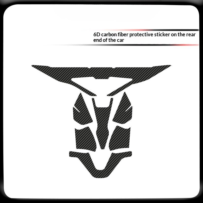 SYM ADXTG400 Carbon Fiber Tank Sticker for SYM ADXTG400 Anti-Scratch Motorcycle Decal Body Sticker