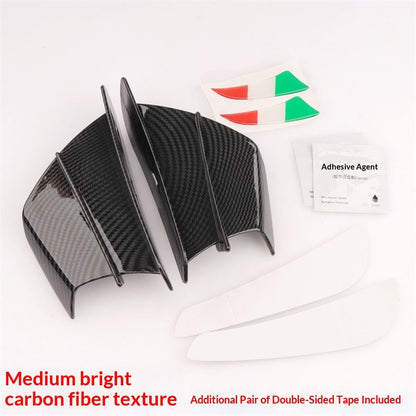 QJMOTOR SRK250R Modified Winglet Side Mirror Winglet Shark Fin Winglet Blade Side Winglet