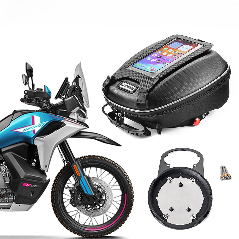 CUCYMA Suitable for 800mt Motorcycle Quick Release Fuel Tank Bag Cf800mtx with Lock Tank Bag
