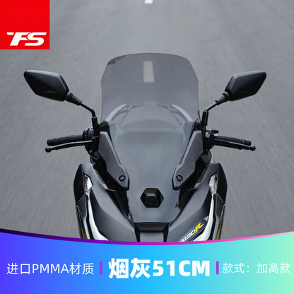 TFS VOGE SR150R Motorcycle Windshield Upgrade Front Windscreen SR150R Deflector Protector Screen