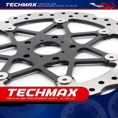 Techmax Brake Disc for Honda CB500X 19-21 Years Front and Rear Brake Disc CB500X
