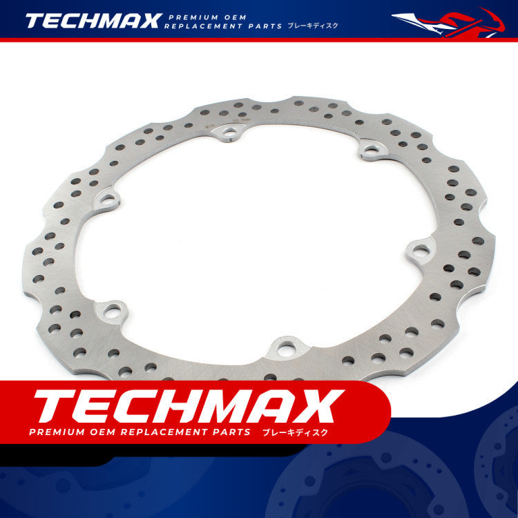 Techmax Brake Disc for Honda CB500X 13-18 Front and Rear Brake Discs Front and Rear Disc Brake