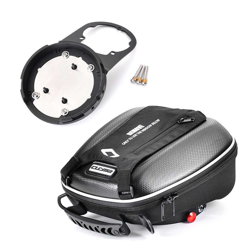 CUCYMA Tank Bag Motorcycle Quick Release Tank Bag for Benda LFC700 Pro CHINCHILLA 500