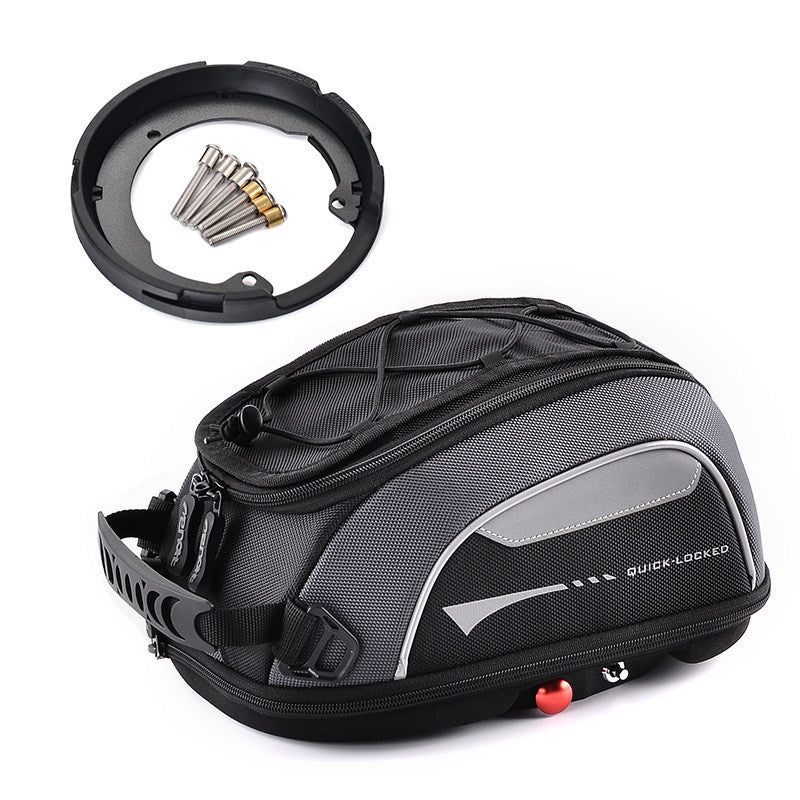 CUCYMA Suitable for Qjmotor SRK600 SRK250 Motorcycle All 5 Screw Cap Fuel Tank Bag QJ Can use