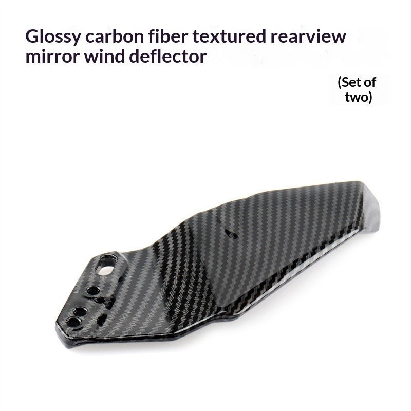 QJMOTOR SRK250R Modified Winglet Side Mirror Winglet Shark Fin Winglet Blade Side Winglet
