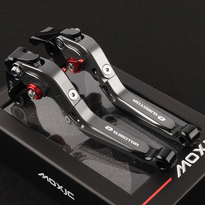 QJMOTOR SRK450RD SRK250RD SRK600RC Brake Clutch Lever Handlebar Foldable Extendable Motorcycle Parts