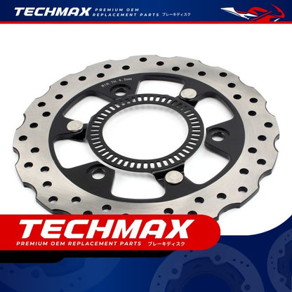 Techmax Brake Disc for Kawasaki Z500 24-25 Years Front and Rear Brake Disc Front and Rear Disc Brake