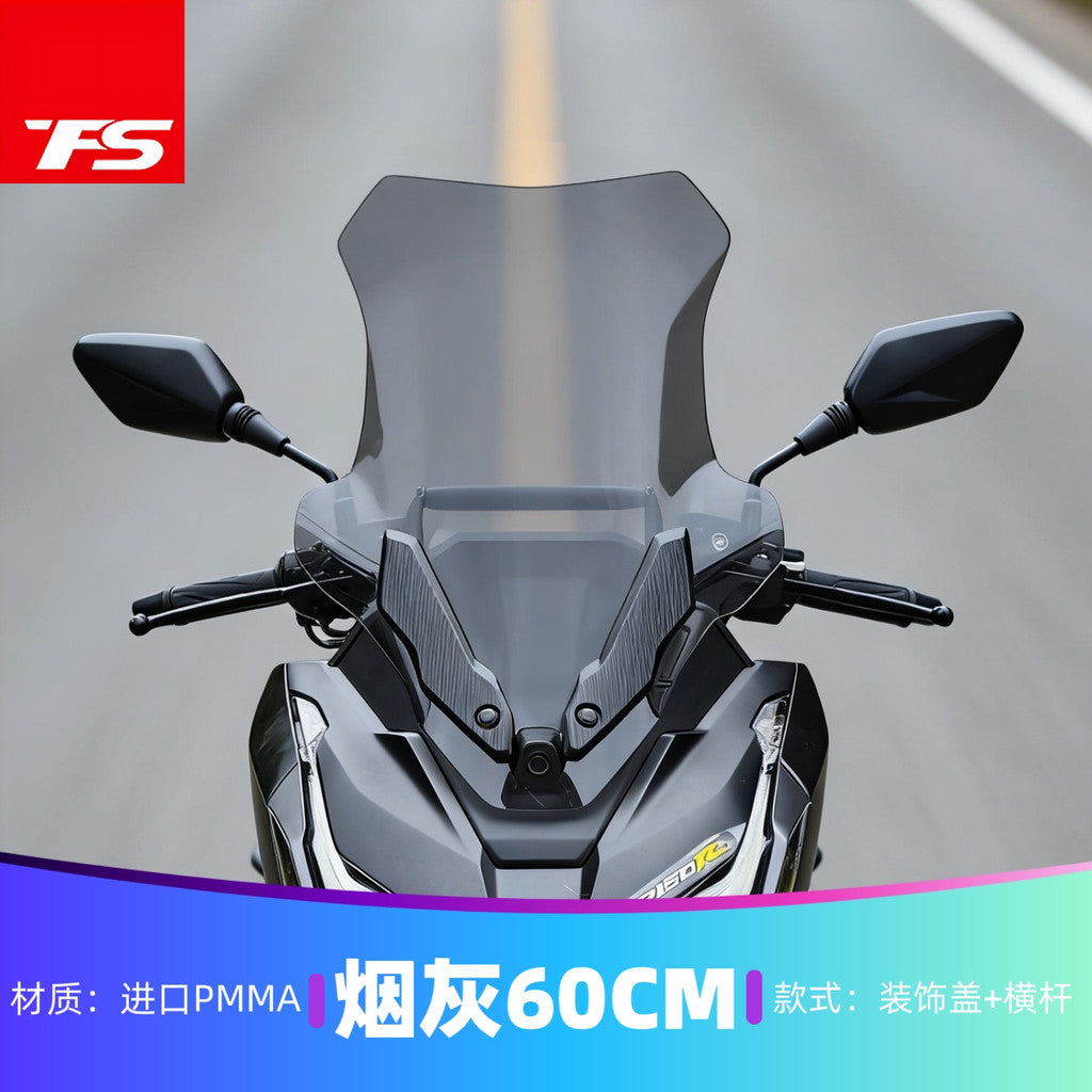 TFS VOGE SR150R Windshield Plate Cover Crossbar Bracket Windshield Deflector SR150R Windscreen