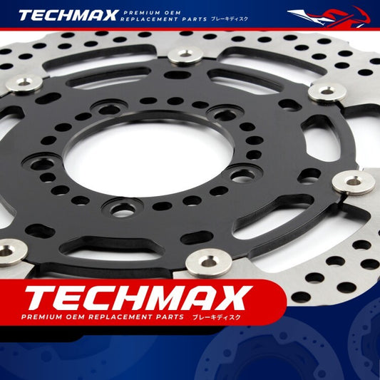 Techmax Brake Disc for Kawasaki Versys 1000 2012-2014 Front Brake Disc Front Brake Disc