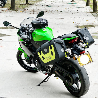 CUCYMA Motorcycle Quick Release Fuel Tank Bag for Kawasaki Kawasaki Ninja 250 Ninja 650 with Lock