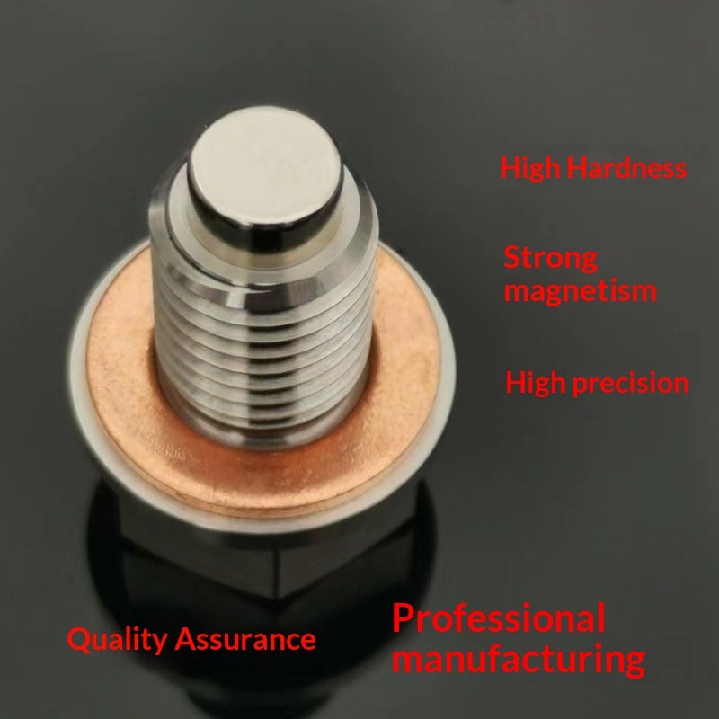 SYM ADXTG400 Engine Oil Upgraded Magnetic Screw Copper Gasket Filter Screw ADXTG 400 Stainless Steel