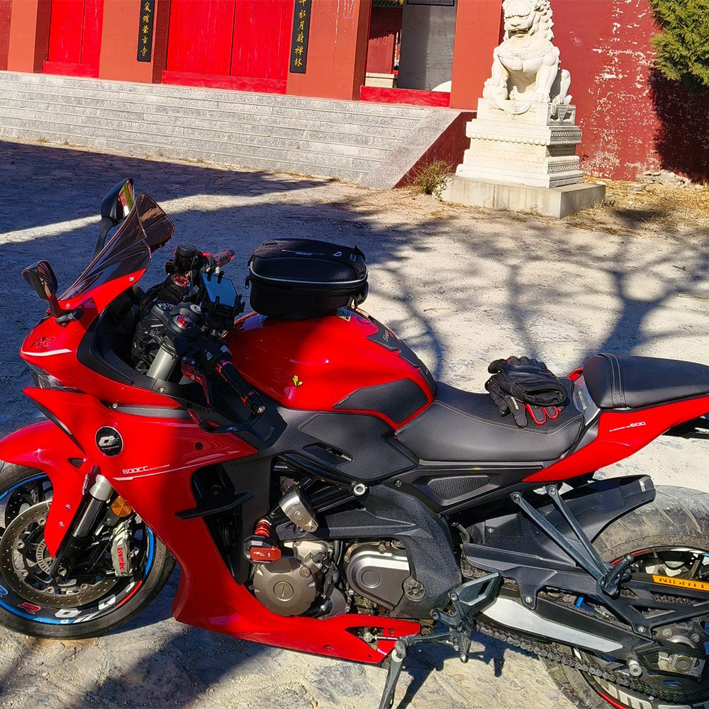 CUCYMA Motorcycle Quick Release Fuel Tank Bag Suitable for Qjmotor SRK 600RC 250RR SRK250 SRK450RR