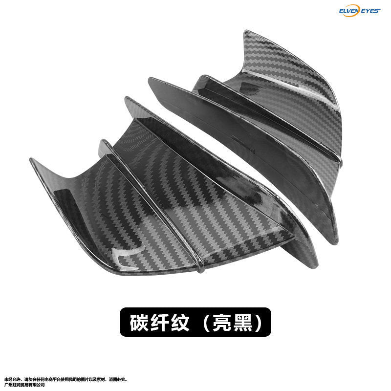 Winglet Side Mirror Qjmotor SRK450RR Accessories Winglet Front Winglet SRK250RD Racing Winglet