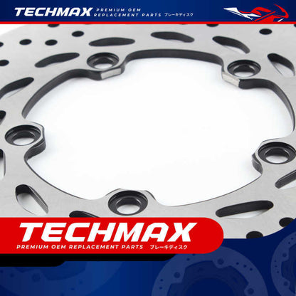 Techmax Brake Disc for Yamaha Fz1n Fz1s Fz6n Fz6s Rear Brake Disc and Later Disc Brake