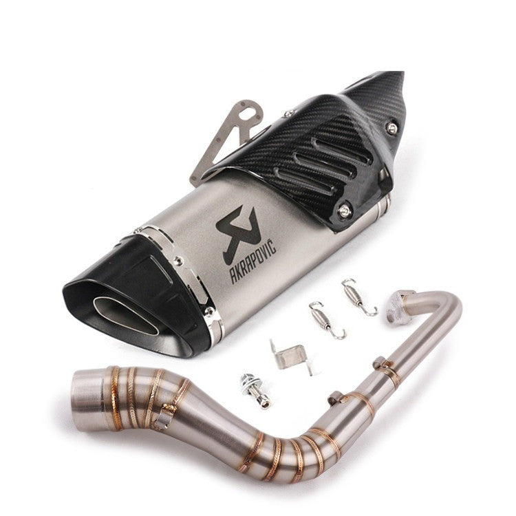 Yamaha NMAX155 V1 V2 V3 Front Header Full System Motorcycle Scooter Exhaust V1 Nmax V2 V3 Akrapovic