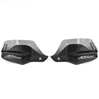 Hand Guards for Qjmotor ATX250 250X Motorcycle Handlebar Lever Protector (Max turn touch windshield but still can lock)