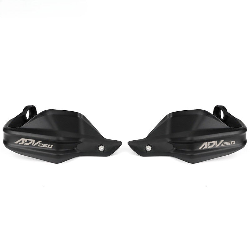 Hand Guards for Qjmotor ATX250 250X Motorcycle Handlebar Lever Protector (Max turn touch windshield but still can lock)