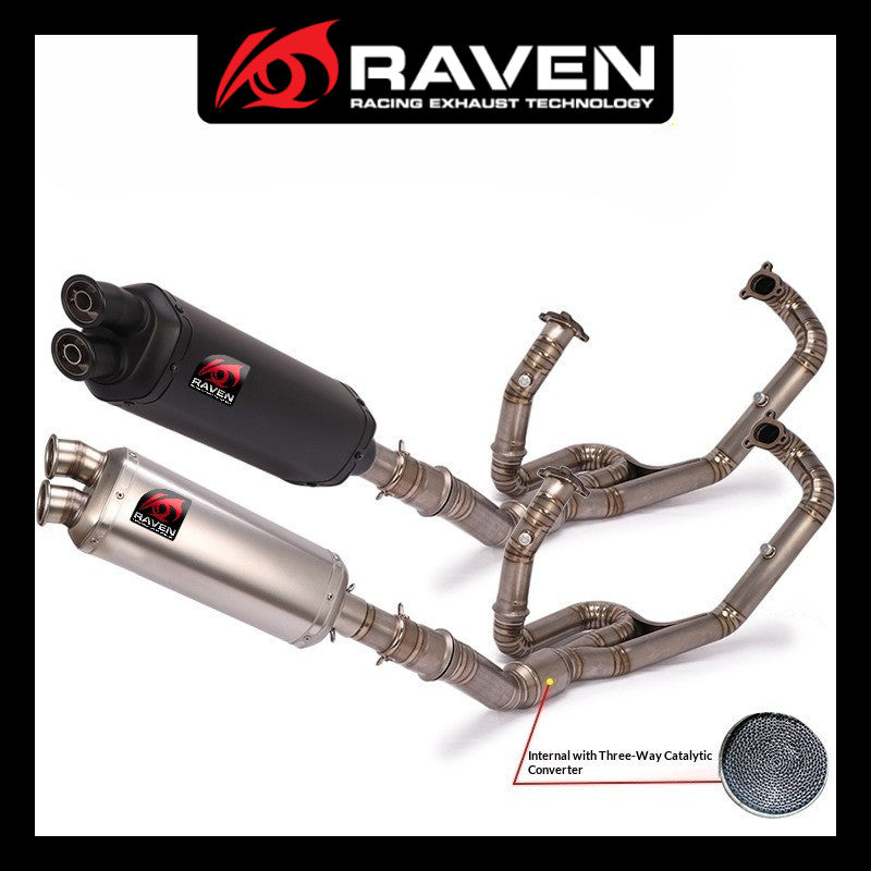 RAVEN KTM1050 1090 1190 1290ADV Exhaust Full System KTM Titanium Link Pipe KTM Motorcycle Exhaust