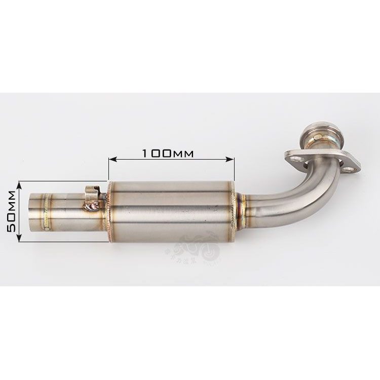 YAMAHA NMAX155 2014-2017 Power Boom Full System Exhaust Header Akrapovic Motorcycle Scooter Exhaust