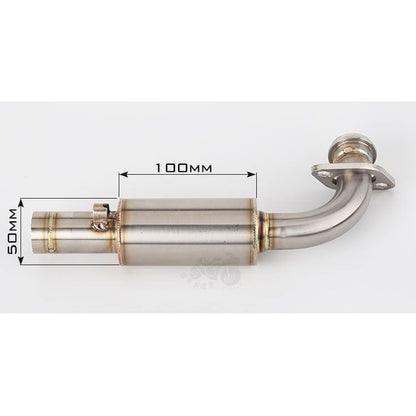 YAMAHA NMAX155 2014-2017 Power Boom Full System Exhaust Header Akrapovic Motorcycle Scooter Exhaust