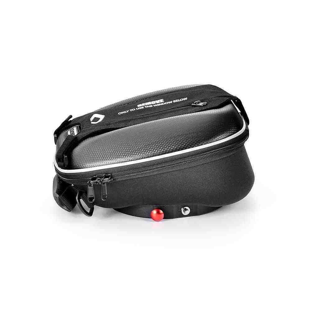 CUCYMA Motorcycle Quick Release Fuel Tank Bag Fit for Honda CB500X NX500  Mobile Phone Navigation Bag with Lock