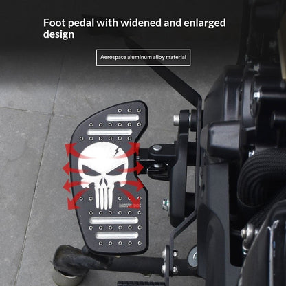 Cyclone RA600 Modified Gear Shift Lever Front Rear Pedal Extension Non-slip Foot Plate Parts