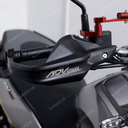 Qjmotor ATX250 250X Hand Guard Handlebar Lever Protector (turn handle touch abit windshield but still can lock)