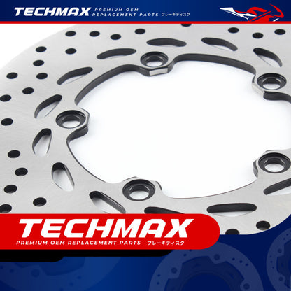 Techmax Brake Disc for Yamaha Fz1n Fz1s Fz6n Fz6s Rear Brake Disc and Later Disc Brake