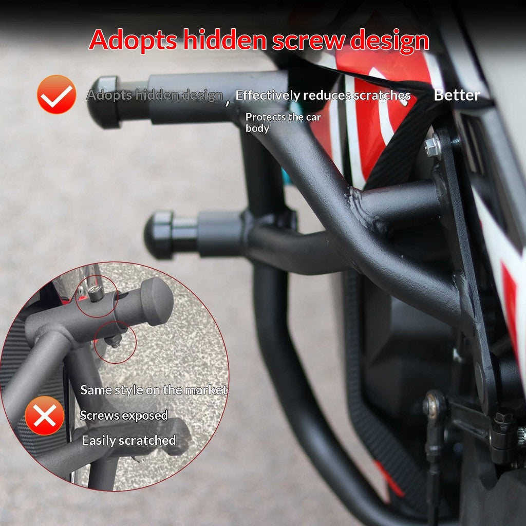 Qjmotor SRK250RR Crash Bar Spring-loaded Slider Safety Bumper SRK250RR Engine Protector Crash Bar