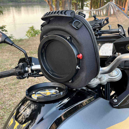 CUCYMA Motorcycle with Lock Quick Release Fuel Tank Bag Fit for Kawasaki Z1000/R Z1000SX Er6n Er6f