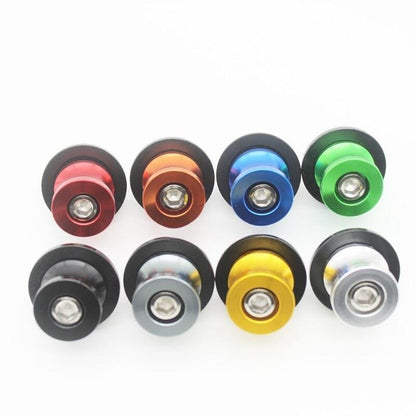 CNC Motorcycle Swing Arm Bobbin Screws Yamaha Honda Kawasaki Paddock Bobbin 6M 8M 10M Lift Spools