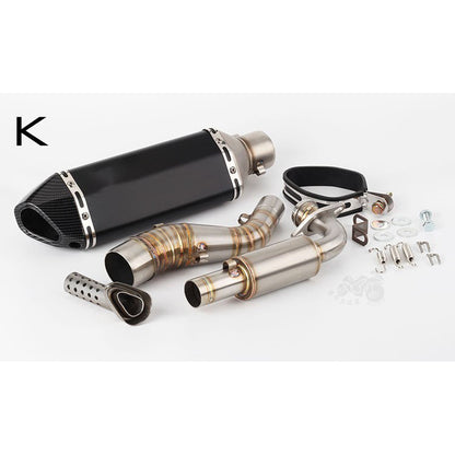 YAMAHA NMAX155 2014-2017 Power Boom Full System Exhaust Header Akrapovic Motorcycle Scooter Exhaust