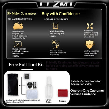 QJMOTOR SRK450RR Headlight Tint Film Tail Light Scratch Guard Sticker Meter Film Accessories