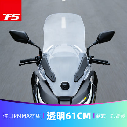 TFS VOGE SR150R Motorcycle Windshield Upgrade Front Windscreen SR150R Deflector Protector Screen