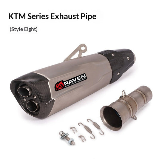 RAVEN KTM1050 1090 1190 1290ADV Exhaust Full System KTM Titanium Link Pipe KTM Motorcycle Exhaust