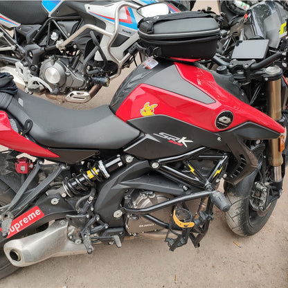 CUCYMA Motorcycle Tank Bag Suitable for QJmotor SRK 600/250/250rd/250rr Quick Release Anti-Theft