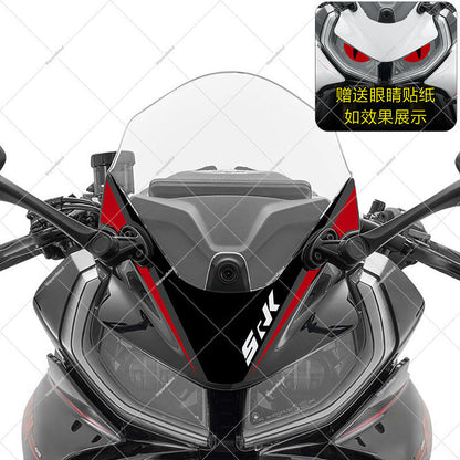 Qjmotor SRK450RR 250RD Motorcycle Body Sticker Decals Waterproof Mod Decoration Protective Film