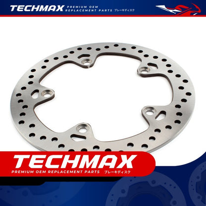 Techmax Brake Disc for BMW S1000XR K1200 K1300 R nine T Rear Brake Disc Rear Disc Brake