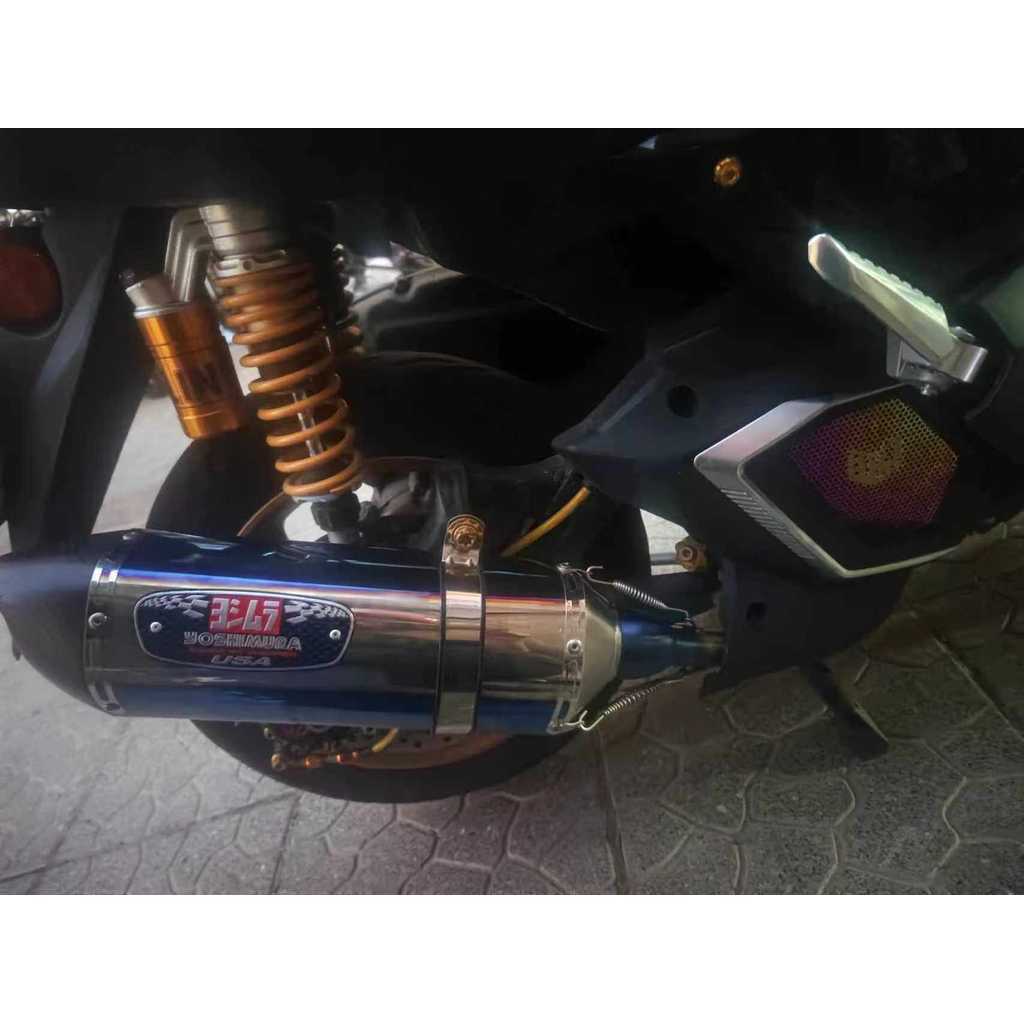 Yamaha NMAX155 V1 V2 V3 Front Header Full System Motorcycle Scooter Exhaust V1 Nmax V2 V3 Akrapovic
