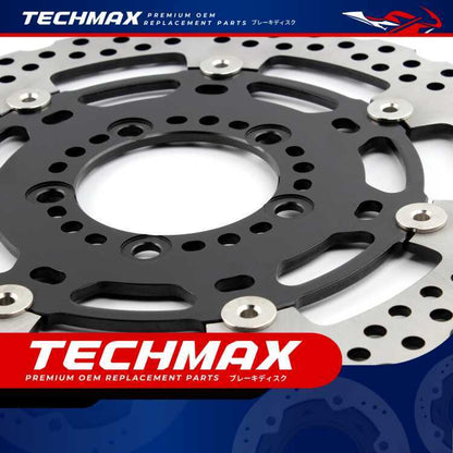 Techmax Brake Disc for Kawasaki Versys 1000 2012-2014 Front Brake Disc Front Brake Disc