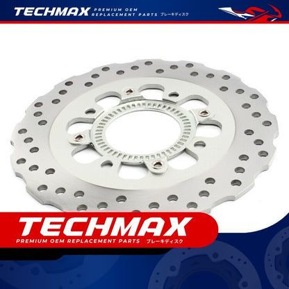 Techmax Brake Disc Suitable for Kawasaki Versys 650 motorcycles 2015-2023 Versys 650 Rear Brake Disc