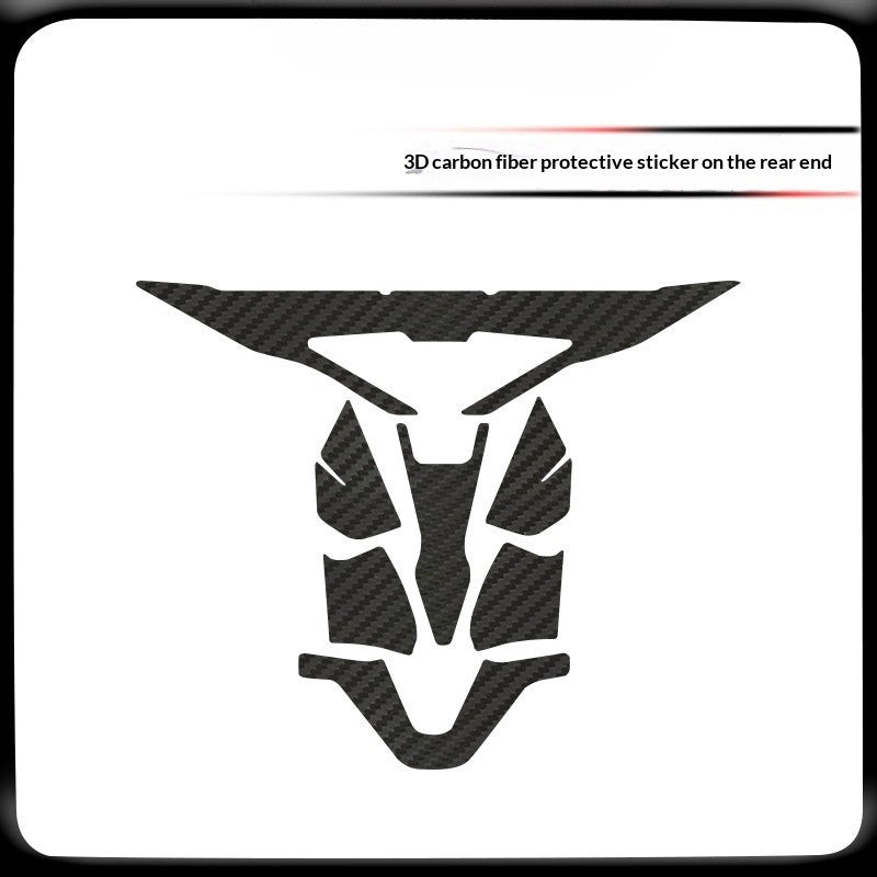 SYM ADXTG400 Carbon Fiber Tank Sticker for SYM ADXTG400 Anti-Scratch Motorcycle Decal Body Sticker