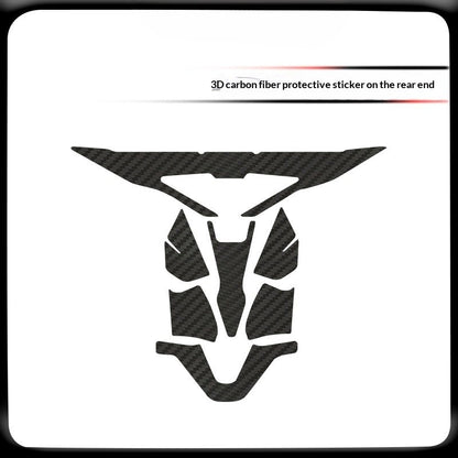 SYM ADXTG400 Carbon Fiber Tank Sticker for SYM ADXTG400 Anti-Scratch Motorcycle Decal Body Sticker