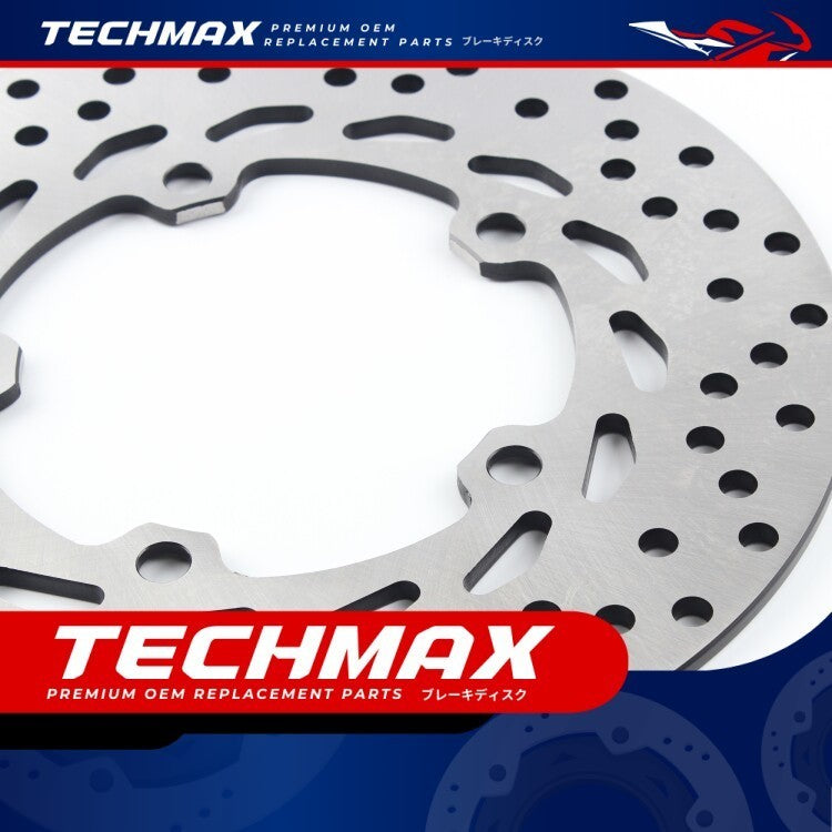 Techmax Brake Disc for Yamaha Fz1n Fz1s Fz6n Fz6s Rear Brake Disc and Later Disc Brake