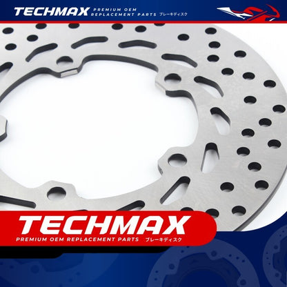 Techmax Brake Disc for Yamaha Fz1n Fz1s Fz6n Fz6s Rear Brake Disc and Later Disc Brake
