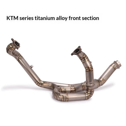 RAVEN KTM1050 1090 1190 1290ADV Exhaust Full System KTM Titanium Link Pipe KTM Motorcycle Exhaust