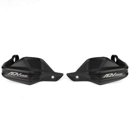 Hand Guards for Qjmotor ATX250 250X Motorcycle Handlebar Lever Protector (Max turn touch windshield but still can lock)