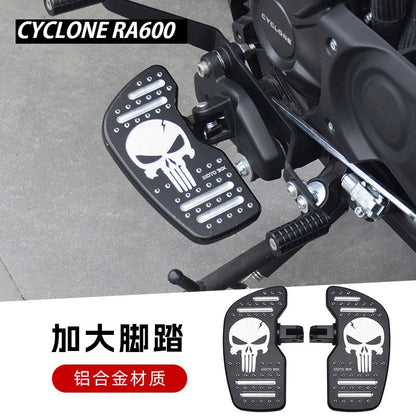 Cyclone RA600 Modified Gear Shift Lever Front Rear Pedal Extension Non-slip Foot Plate Parts