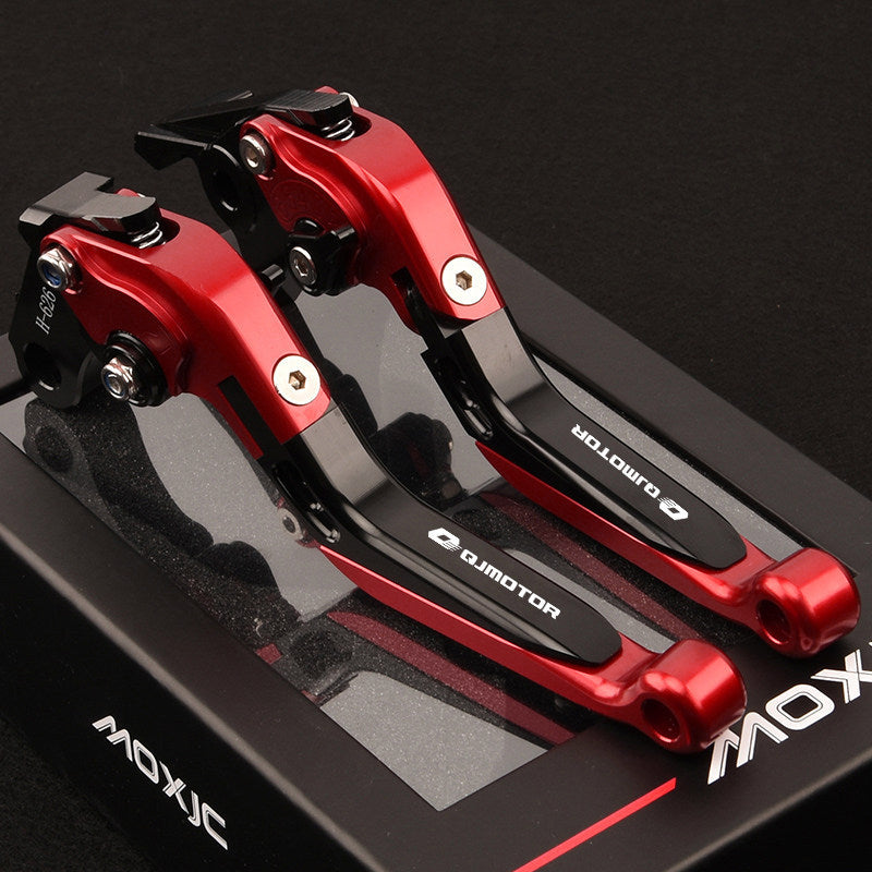 QJMOTOR SRK450RD SRK250RD SRK600RC Brake Clutch Lever Handlebar Foldable Extendable Motorcycle Parts